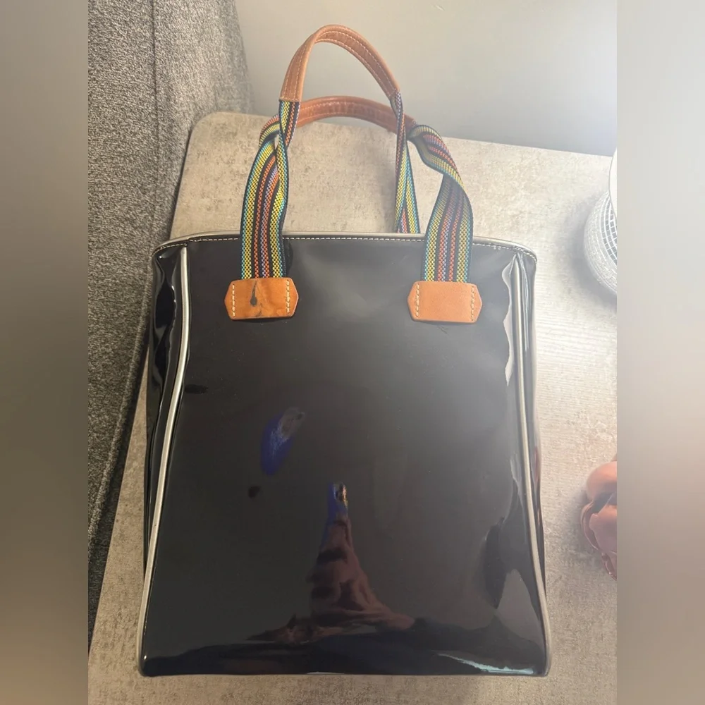 Consuela Tía Classic Tote flowers black - Picture 3 of 10